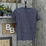 Hollister Mens Must Have Collection Cotton Stretch T-Shirt Tee Dark Blue S