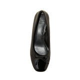 A New Day Ballet Pumps Block Heel with Bow 90510964 Black 6.5W