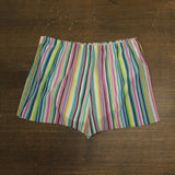 Coco Contours Womens Striped Hestia Swim Shorts T84170 White XL
