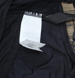 La Blanca Womens Standard One Shoulder Keyhole Tankini Swimsuit Top Black 4
