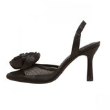 A New Day Womens Fleur Florette Slingback Heels 90972826 Black 8M