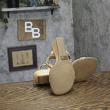 Style & Co Step N Flex Vacanzaa Wedge Sandals 10020541800 Cream Raffia Brown 8M