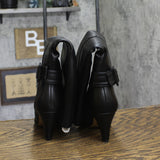 Bella Vita Womens Troy II Tall Dress Boots Block Heel TROY2 Black 6.5M