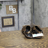 A New Day Womens Camille Satin Slingback Bow Flats 94648295 Brown 8.5M
