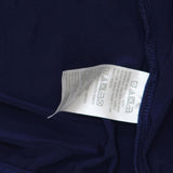 Everyday by Susan Graver Liquid Knit Elastic Open Front Cardigan Navy Blue M
