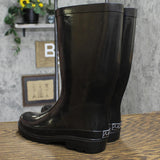 Sugar Raffle 4 Women's Waterproof Rain Boots RAFFLE4 Solid Black 9M