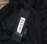 Donna Karan Womens Cold-Shoulder Front Slit Long Sleeve Gown KA4B15K4 Black 14