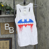 Batman Juniors  Graphic Tank Top White L