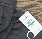 Calvin Klein Pull-On Fleece Jogger Sweatpants Charcoal Heather Gray L (14/16)
