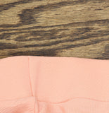 White Mark Fit & Flare Midi Skirt with Pockets PS709 Peach Orange 2X