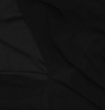 Tommy Hilfiger Pleated V Neck Long Sleeve Belted Fit Flare Midi Dress Black 2