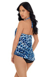 Magicsuit Womens Quill Sophie Tankini Top Swim 6019315 Blue Multi 12
