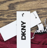 DKNY Womens Lightweight Superfine Texture Top P52SAW83 Beet Red XS