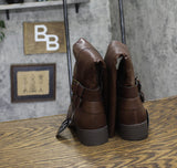 Style & Co. Womens Maliaa Faux Leather Knee-High Boots Brown Smooth 5M