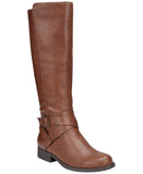 Style & Co. Womens Margoo Riding Boots Faux Leather 10021524100 Acorn Brown 6.5M
