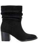 Style & Co. Womens Genoviaa Scrunch Booties Black 6M