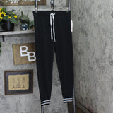 Aqua Womens CozyChic Fleece Pajama Pants RP8FSP Black M
