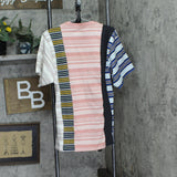 Dickies Womens Remanufactured Baggy Utility Pocket T-Shirt Tee Pink Multi XL