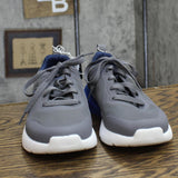S Sport By Skechers Mens Lace Up Troy Sneakers 88421364 Gray / Blue 7M