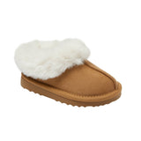 Cat & Jack Toddler Piper Faux Fur Cuff Scuff Slippers 94372645 Brown 7T