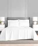 Fairfield Square Brookline 1400 Thread Count 6-Piece Sheet Set White Queen