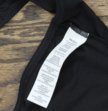 Lauren Ralph Lauren Womens Beach Club Solid Macrame Ring Top Bikini Black 10