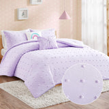 Urban Habitat Kids 4-Piece Comforter Set Callie Lavender Purple Twin / Twin XL