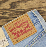 Levi's Womens 501 Button Fly Jeans 94417268 County Fair Blue 26x30