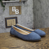 Journee Collection Comfort Round-Toe Dress Flats KAVN Blue 10W