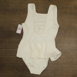 Vince Camuto High Neck Skirted One Piece Swimsuit V1T978 Ivory Off White 12