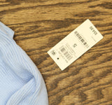 And Now This Womens Cutout Rib Knit Midi Dress Light Blue S