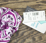 Swim Solutions Womens Tiletale V-Neck Tankini Swim Top 806834 Magenta Purple 12