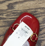 A New Day Square Toe Mary Jane Block Heel Slingback 94305217 Red 6M