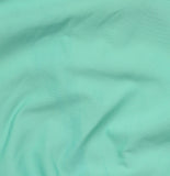 Anne Cole Womens Standard Twist Front Bandeaukini Swim Top Teal Blue S