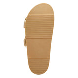 Universal Thread Womens Collin Bone Double Buckle Footbed Sandals Off White 12M