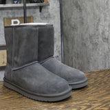 Koolaburra By Ugg Classic Short Shearling Boots 1017090 Stone Gray 8M