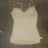Self Expressions Maidenform Women's Wireless Cami with Foam Cups Beige Brown M