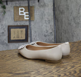 Journee Collection Womens Renzo Jeweled Flats RENZO-WD Gray 5.5W