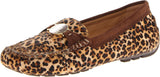 Lauren Ralph Lauren Women's Carley II 2 Vintage Loafer Flats Cheetah Brown 6.5M