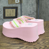 Nomad Womens Vintage Platform Foam Thong Sandals 1674032b6c2525 Pink 6M