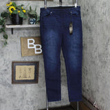 DG2 Womens Classic Stretch Denim 5-Pocket Jegging 686114 Indigo Blue L Tall