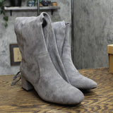 Fitflop Womens Loaff Suede Clogs Slip On Shoes B80 Gray 8M
