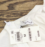 And Now This Womens Ruffled Midi Flounce Dress MMD020823 White M