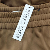 Alice + Olivia Womens Cargo Woven Jogger Pants CC909205118 Camel Brown S