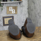 Universal Thread Naomi Wood Wedge Heels 92609511 Black / Brown 6.5M
