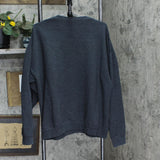 Athletic Works Mens Fleece Pullover Sweatshirt 167108b75e133a Blue Gray 2XL