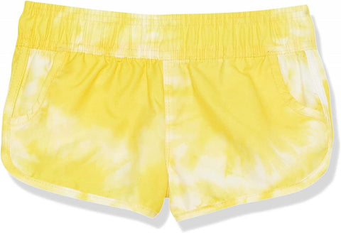 Kanu Surf Girls Isabel UPF 50+ Quick Dry Elastic Waist Boardshort Girl Yellow 8