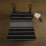 La Blanca Underwire Strap Tankini Swimsuit Top LB5SE69 Black Multi 4