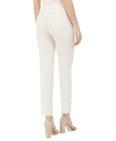Karl Lagerfeld Paris Womens Straight-Leg Dress Pants G02PL489 Cream Off White 10