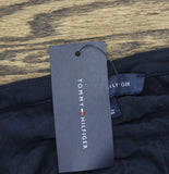 Tommy Hilfiger Short Sleeve Knit Notch-Neck Top W4AH0545 Sky Captain Blue 3X